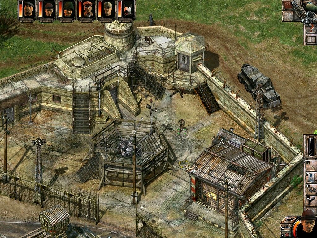 Commandos 2 Men of Courage screenshot 4 for Playstation 2